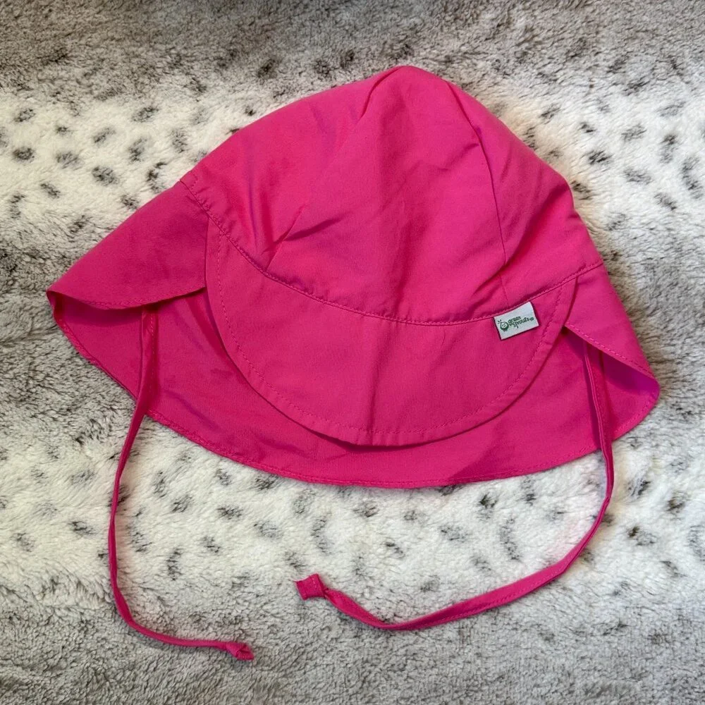 Green Sprouts hot pink bucket hat girls OS UV Protection barbiecore girlhoodcore